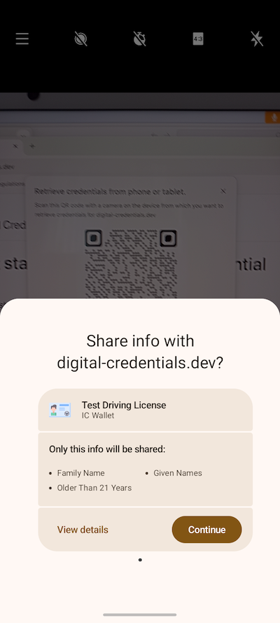 Attestation selection